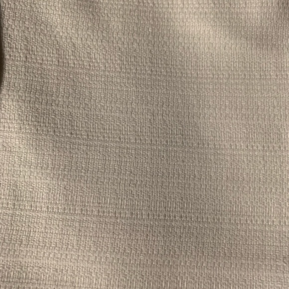 Ann Taylor Factory w’s 10 cream textured straight mid-rise full length pants - Picture 8 of 8